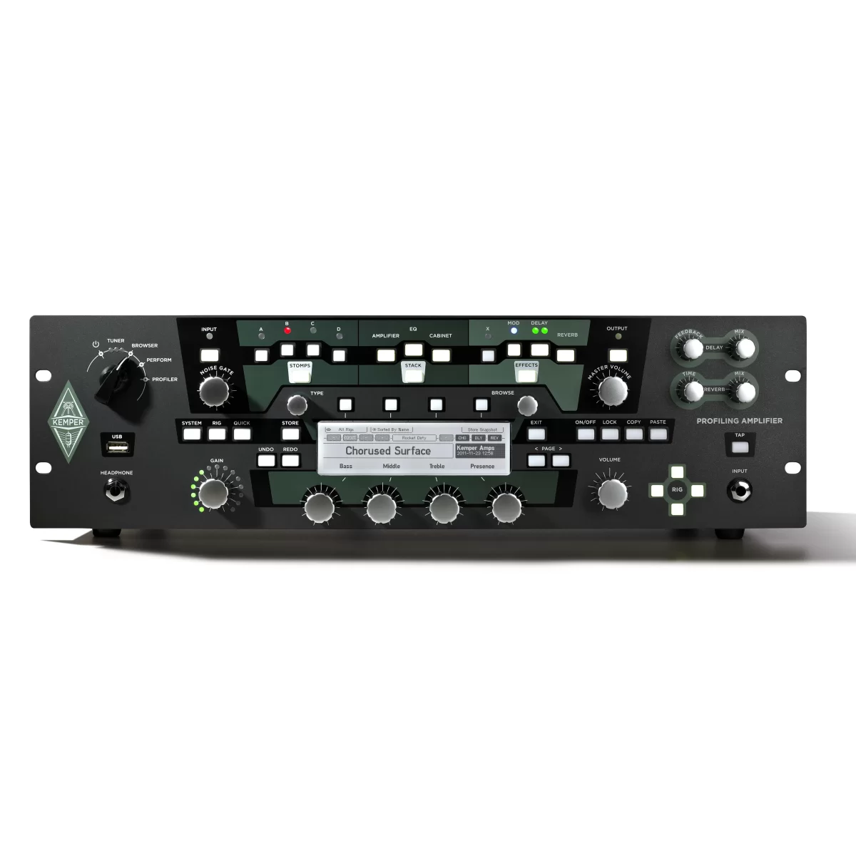 Kemper Profiling Amplifier セット Kemper Profiling Amplifier Rack Гитарный рэковый процессор